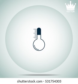 Thermometer  vector illustration.
