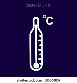 Thermometer vector illustration