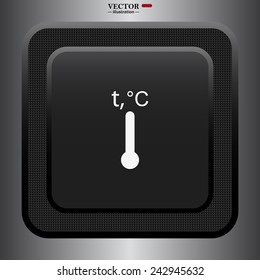 Thermometer , vector illustration, EPS 10