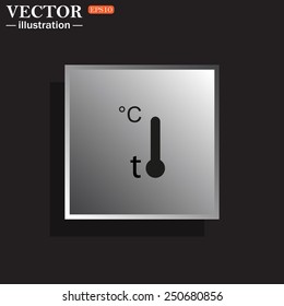 Thermometer , vector illustration, EPS 10