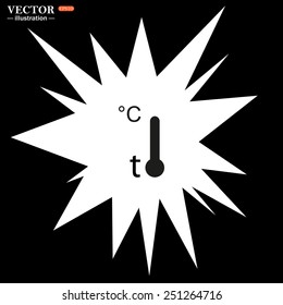 Thermometer , vector illustration, EPS 10