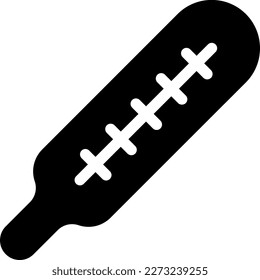 thermometer Vector illustration on a transparent background. Premium quality symmbols. Glyphs vector icons for concept and graphic design. 

