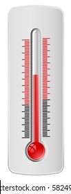 thermometer - vector web icon