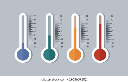 Thermometers Temperature Measurement Scale Weather