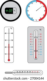 thermometers | vector