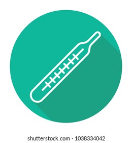 Thermometr flat icon