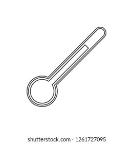 thermometry icon. Element of web for mobile concept and web apps icon. Thin line icon for website design and development, app development