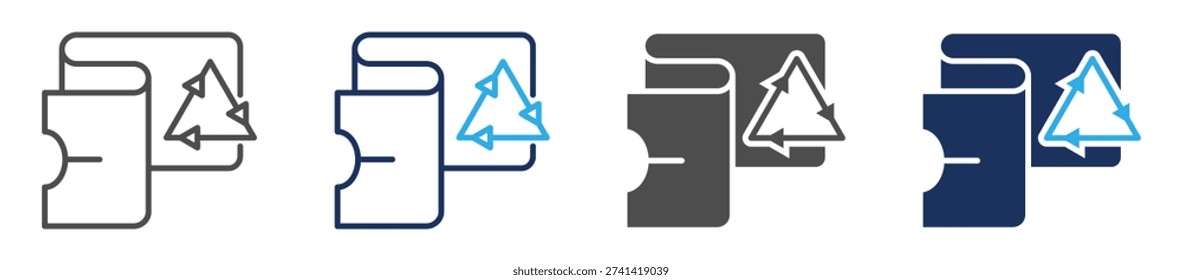 thermoplastic material icon sheet multi concept