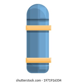 Thermos bottle icon. Cartoon of Thermos bottle vector icon for web design isolated on white background