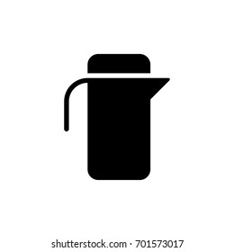 thermos bottle icon illustration isolated vector sign symbol