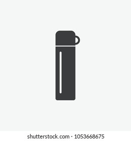 Thermos Bottle Vector Icon