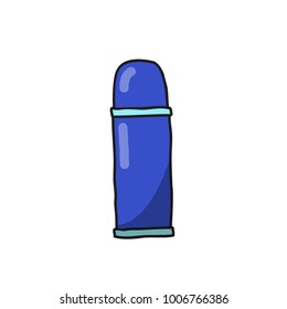thermos doodle icon