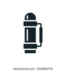 Icono de termo que representa mantener las bebidas calientes o frías