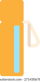 Ilustración de icono de Vector de frasco Thermos