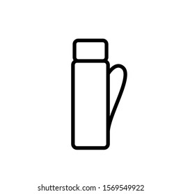 thermos hot water icon vector illustration design 