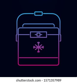 Thermos icnolan icon. Simple thin line, outline vector of kitchen icons for ui and ux, website or mobile application