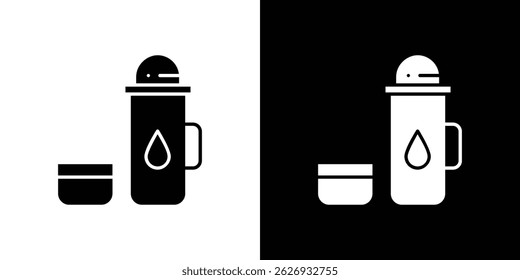 thermos-Icon-Konzept, Vektorgrafik