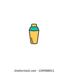 Thermos icon design. Gastronomy icon vector illustration