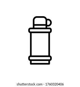 thermos icon design template. Trendy style, vector eps 10