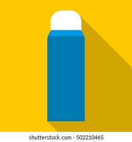 Thermos icon. Flat illustration of thermos vector icon for web
