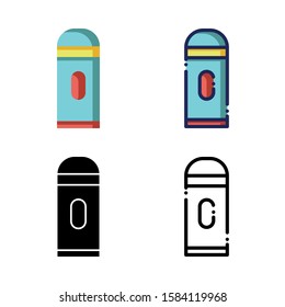 Thermos Icon Set - Winter Holidays