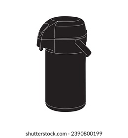 Thermos icon vector illustration design