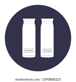 Thermos icon vector illustration design