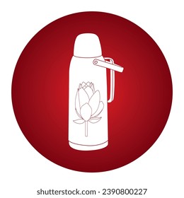 Diseño de ilustración vectorial de iconos térmicos