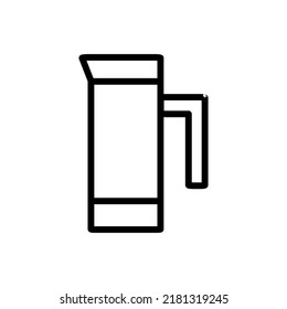 thermos icon vector illustration logo template for many purpose. Isolated on white background.