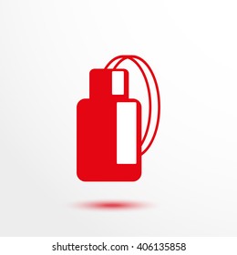Thermos. Vector icon.