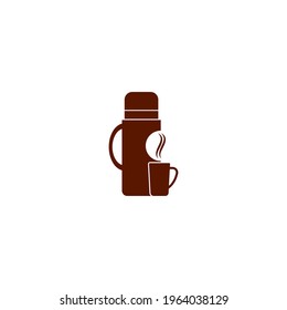 Plantilla de diseño de ilustraciones de iconos vectoriales térmicos.