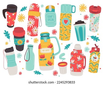 Thermos Icon Handle Vacation Container Vector, Handle, Vacation, Container  PNG and Vector with Transparent Background for Free Download