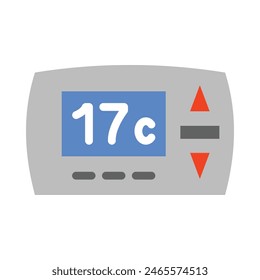 Thermostat  Vector Flat Icon design