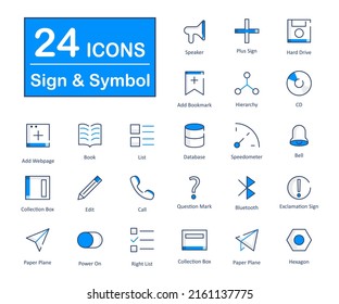 Dies sind 24 schöne kleine, Pixel perfekte Zeichen und Symbole Schnittstelle Vektorsymbole.