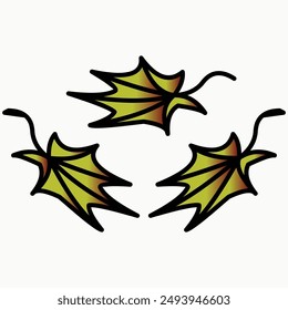 These autumn foliage images or designs are usually for autumn celebrations and can also be used for various things, they can also be used for clothing designs, greeting cards, backgrounds and etc