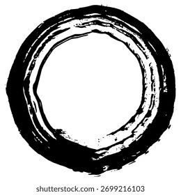 These bold black ink brush strokes create a stylish backdrop for any design.