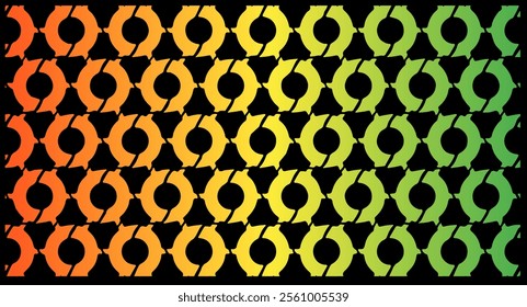 These designs feature geometric and abstract patterns with a variety of color combinations, ranging from black-and-white to vibrant gradients. Perfect for modern design, textiles, and decoration.