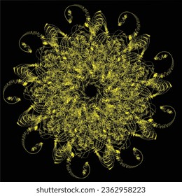 These designs often evoke feelings, moods, or ideas through their composition, color choices, and spatial arrangements. They can be chaotic and energetic or calm and harmonious, depending on the artis