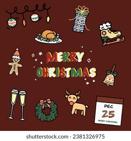 These elements collectively contribute to the warm and festive atmosphere of Merry Christmas, fostering a sense of love, joy, and togetherness during the holiday season.