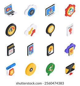 These flat icons of navigation will show your way through and make your projects professional and appealing. Grab this icon pack and enjoy finding new ways to succeed!