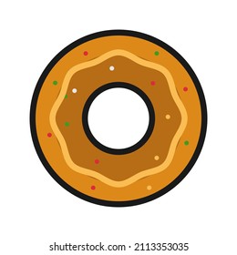 These are food-related icons that use a filled outline style for your design projects