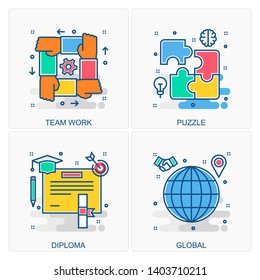 These are High Quality Icon Illustration includes all Business, Finance, Promotions and other different concepts all under one place.