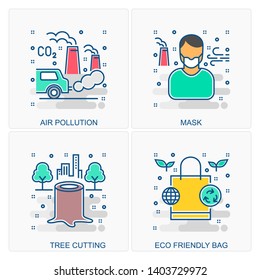 These are High Quality Icon Illustration includes all Ecology, Environment and other different concepts all under one place.