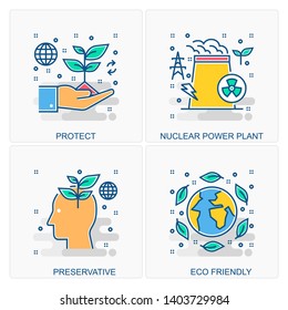 These are High Quality Icon Illustration includes all Ecology, Environment and other different concepts all under one place.
