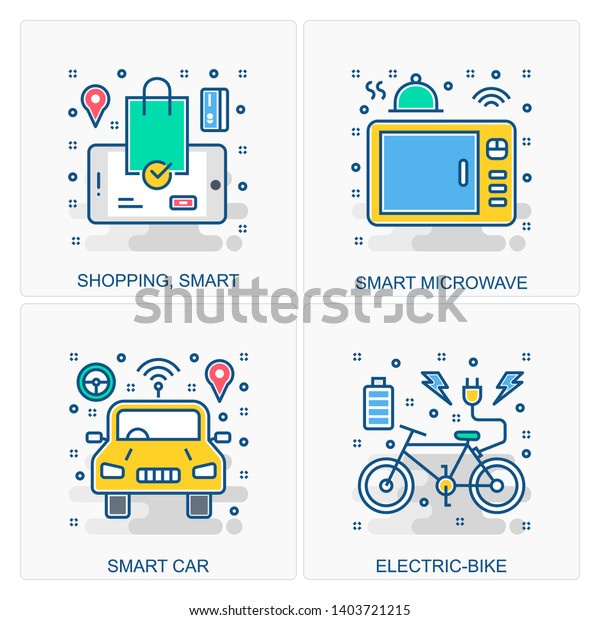 These are High Quality Icon Illustration includes\
all Internet Of Things, Electronics and other different concepts\
all under one place.