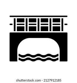 these are icons related to city facilities using a simple glyph style