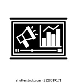 these are icons related to educational subjects that use the glyph style