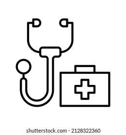 these are icons related to educational subjects that use the outline style