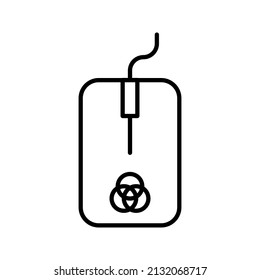 these are icons related to graphic designers who use outline style