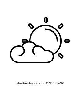 these are icons related to nature using outline style